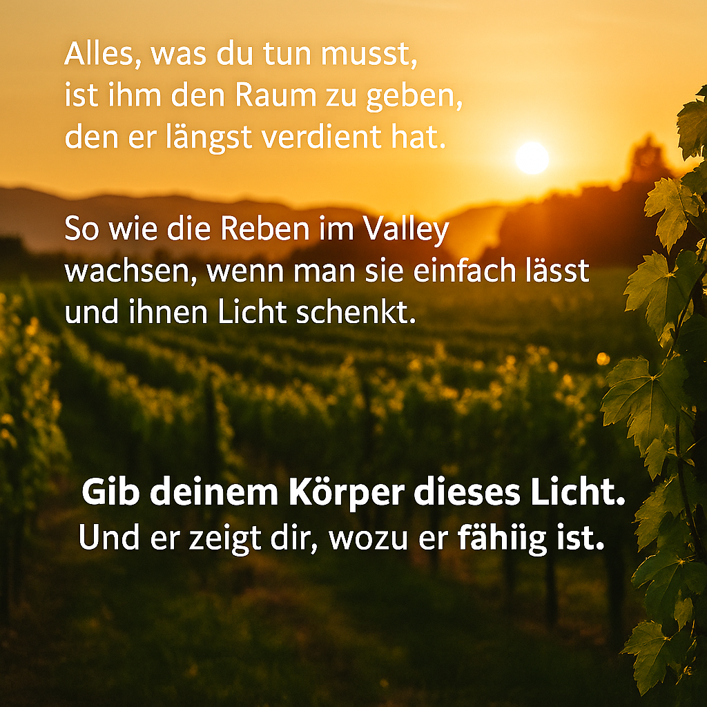gib deinem körper licht