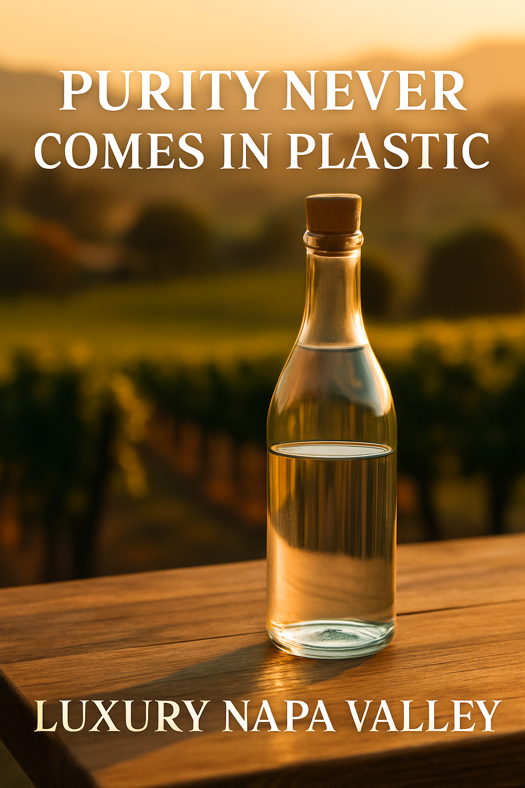 Luxury Napa Valley Bottle