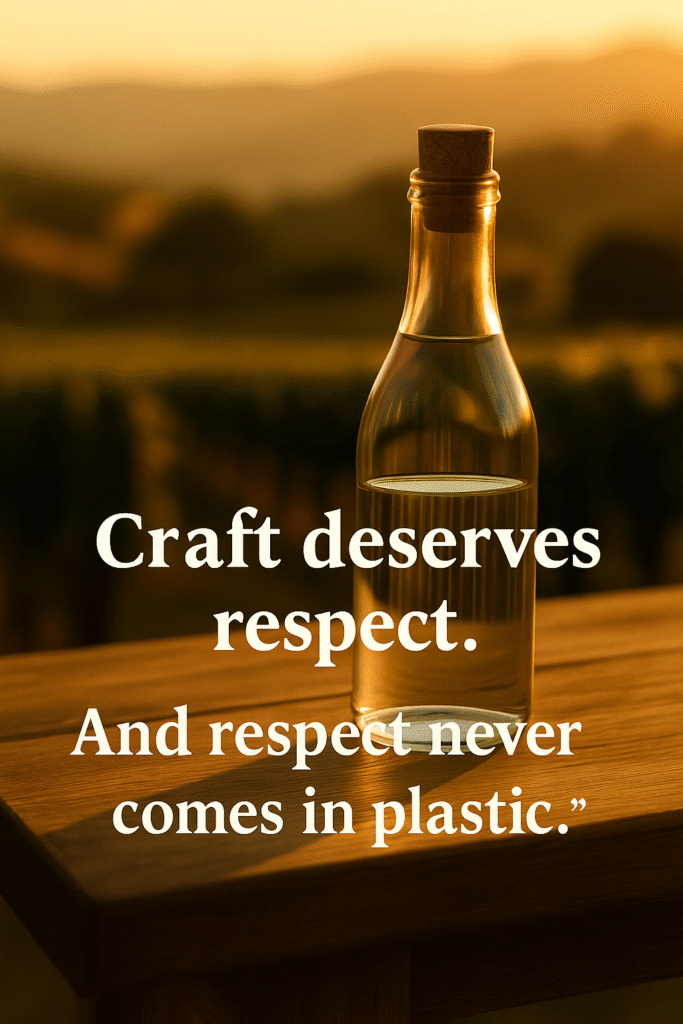 Craft deserves respect
